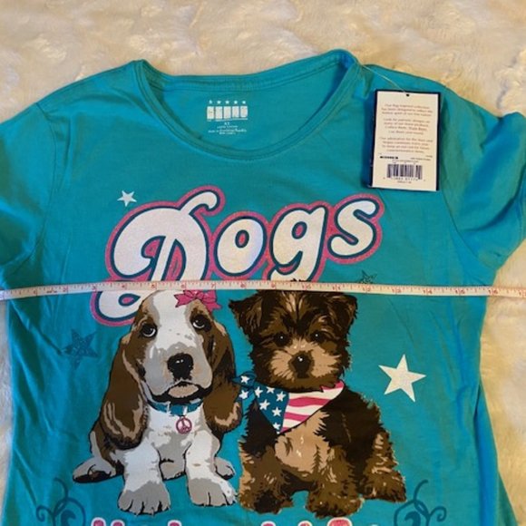 2/$30 Kohl's Patriotic Design T-Shirt Girls Size XL NWT - Picture 5 of 8